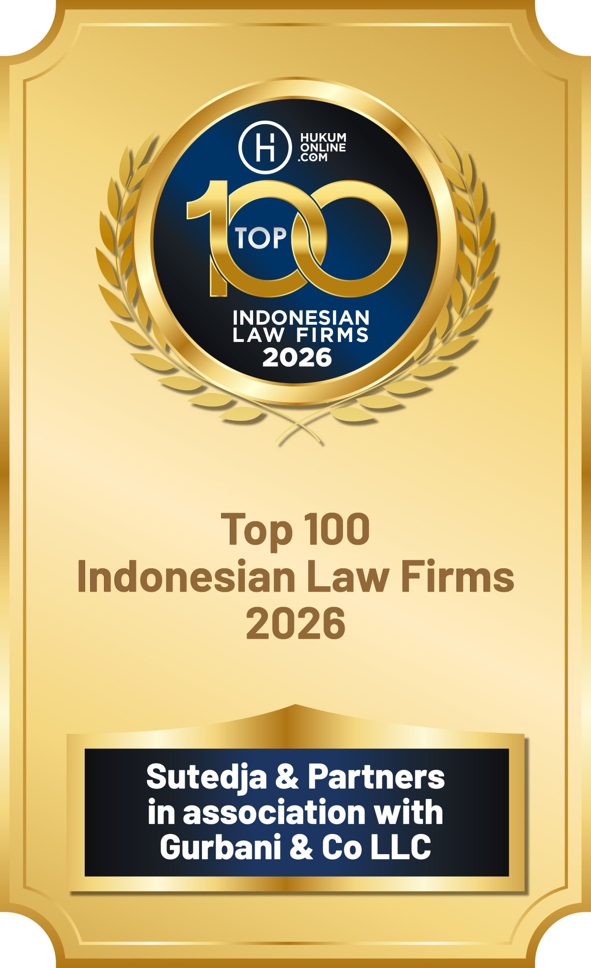 Top 100 Indonesian Law Firms 2026
