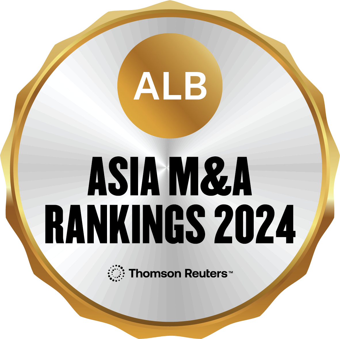 Asia M&A Rangkings 2024